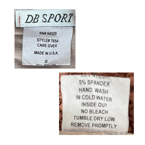 DB Sport Women's Dusty Rose Lace V-Neck Blouse w/Bead Detail-Lined-Size Small - Picture 2 of 3